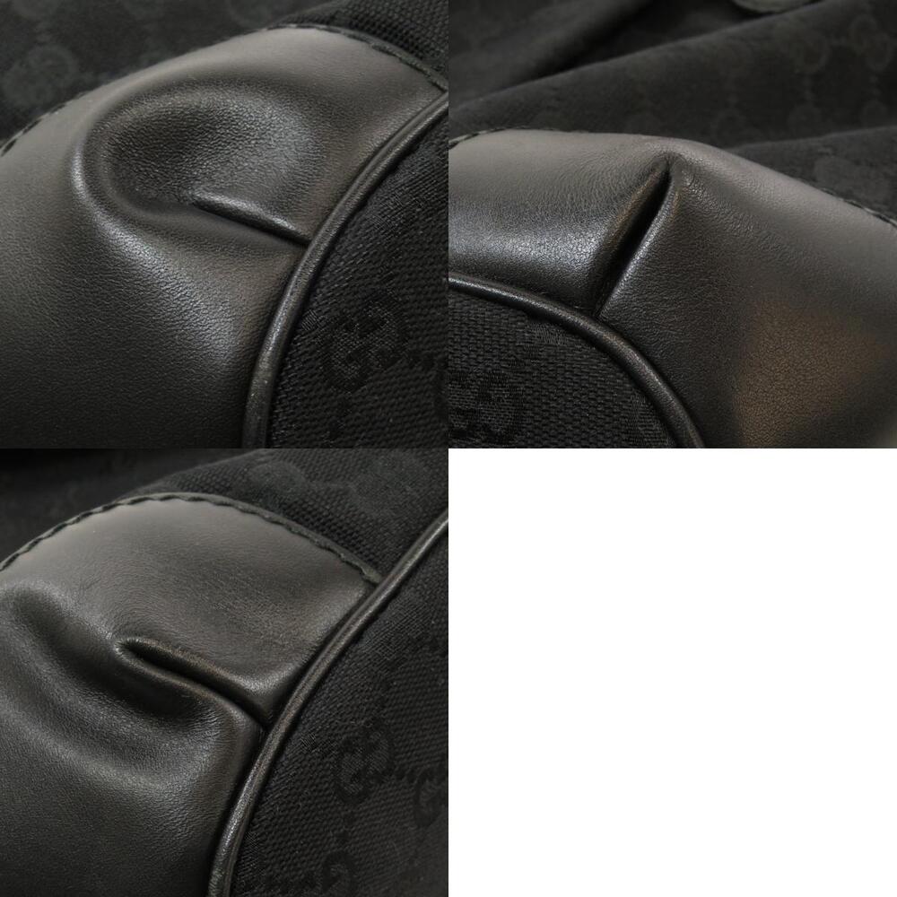 Gucci Sukey 2way handbag black GG canvas leather - Picture 10 of 11